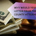 Why Would You Get a Letter from the County Attorney  